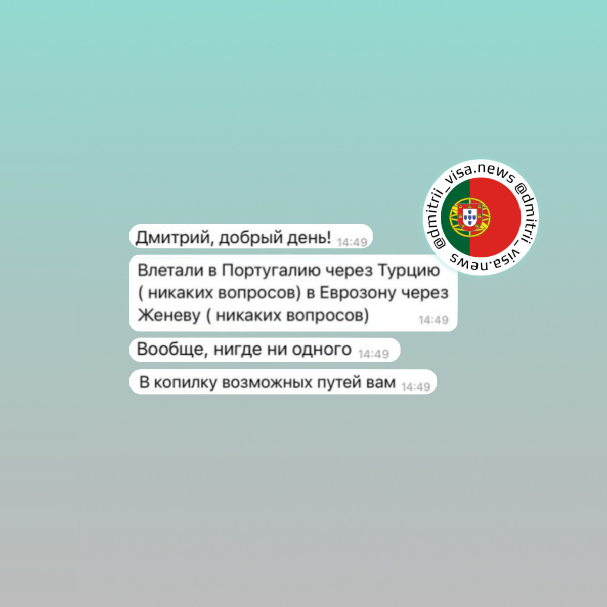 Отзыв о въезде в Португалию