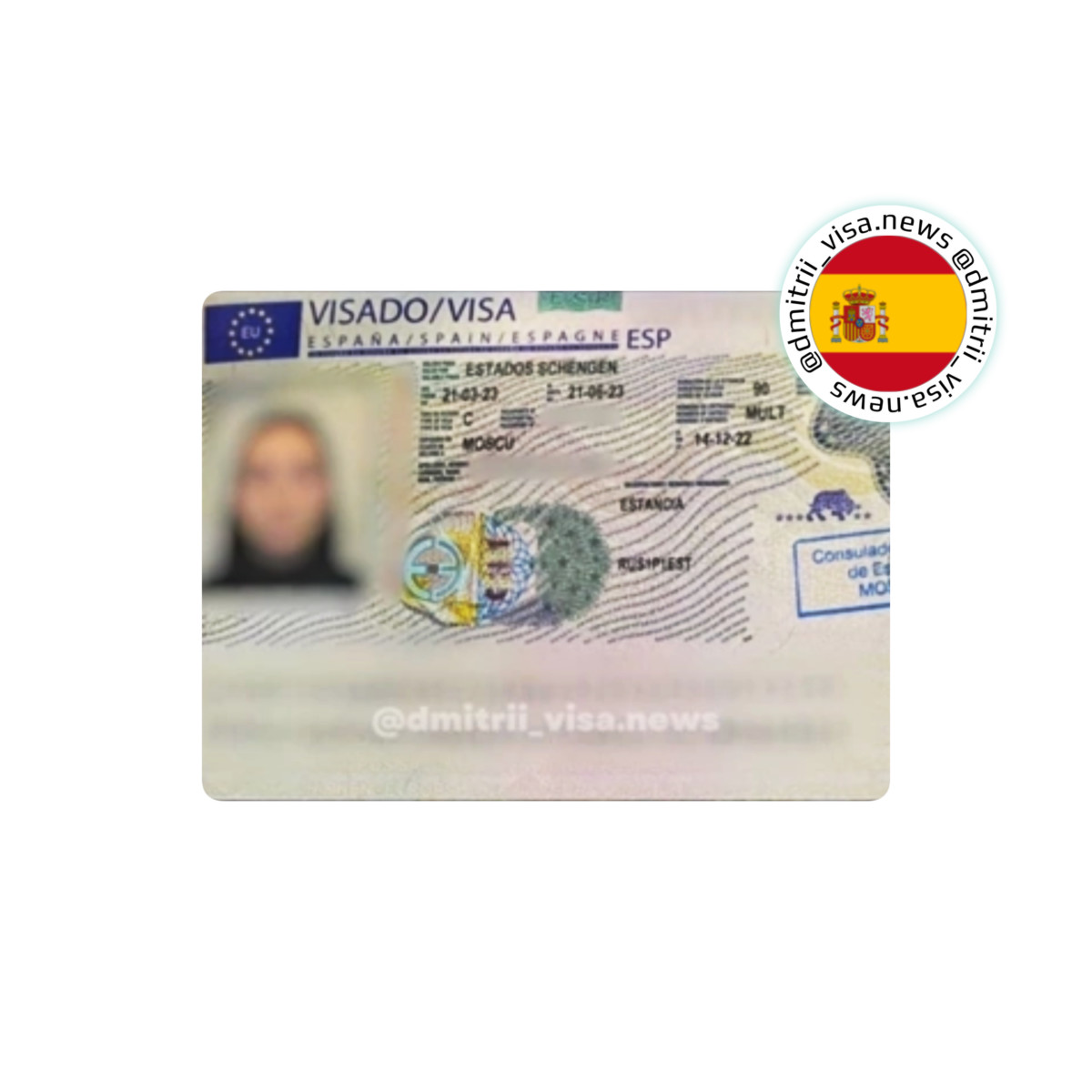 Виза в Испанию на 3 месяца